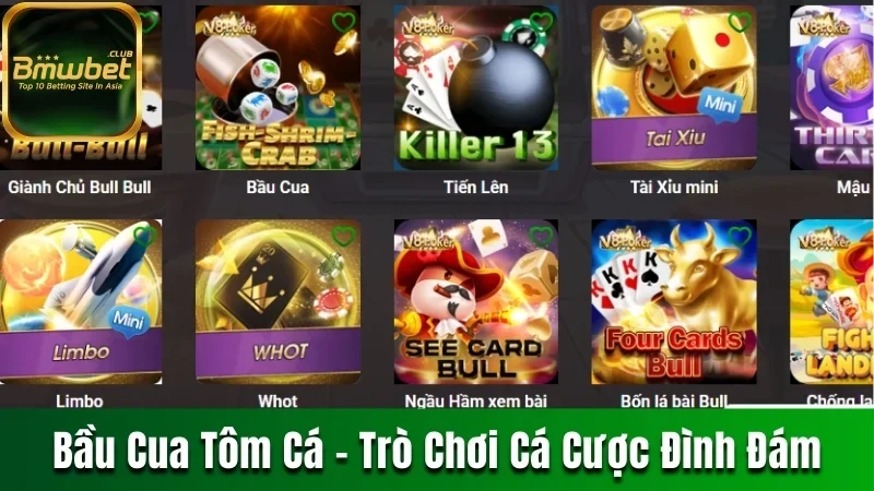 Bầu cua tôm cá