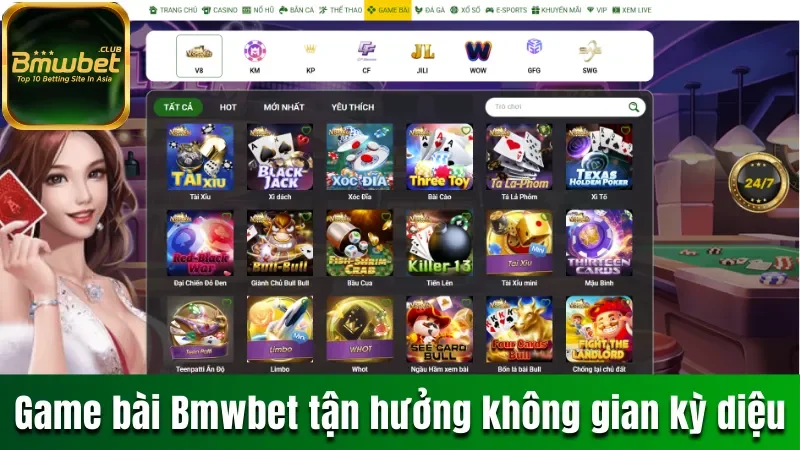 Chinh Phục Game Bài Bmwbet Tận Hưởng Không Gian Kỳ Diệu